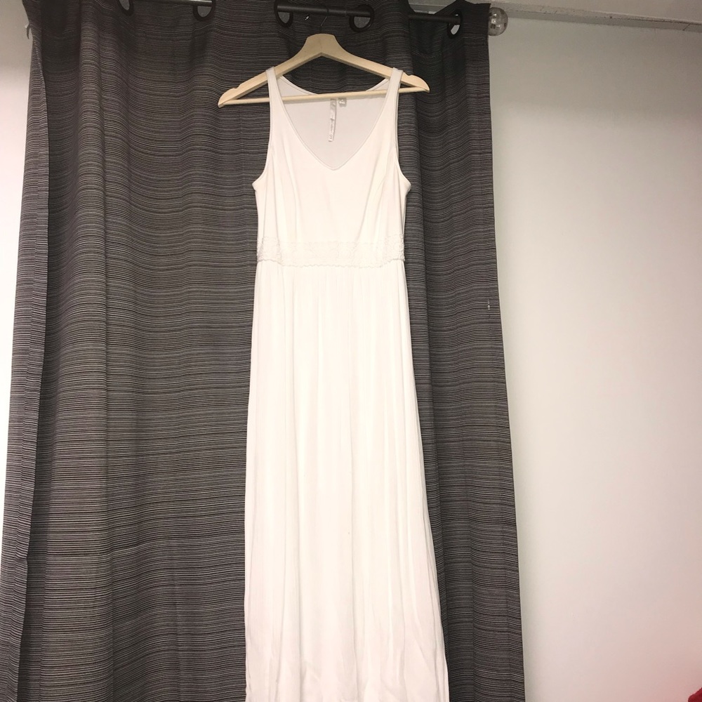 Lauren Conrad white maxi dress
